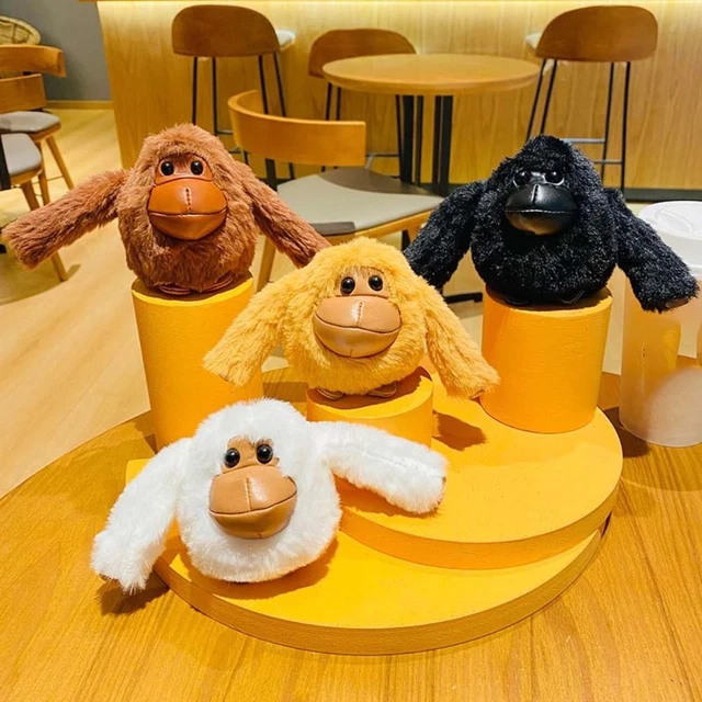 Gorilla keychain backpack sale