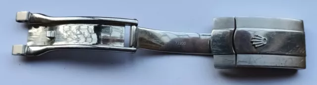 Rolex Chiusura Clasp Acciaio Per  Oyster Chronometer Cm. 10 Aperta Come Nuova.