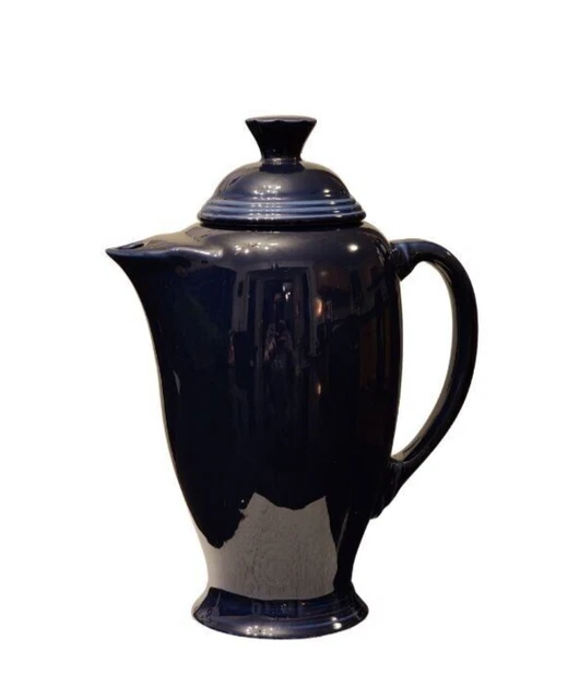 Vintage (pre-1973) Fiesta Coffee Server/Pot, Cobalt Blue