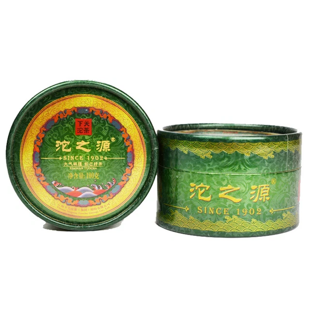 TUO ZHI YUAN *  Yunnan XiaGuan TuoCha Puerh Tea Raw Pu'er 100g with Box