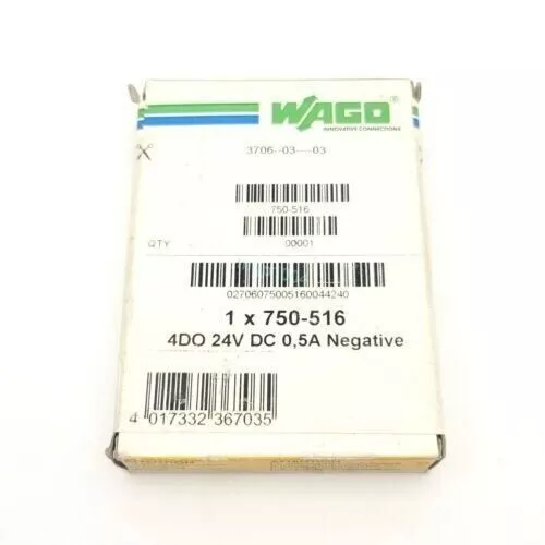 New in Box WAGO 750-516 PLC Module 750-516