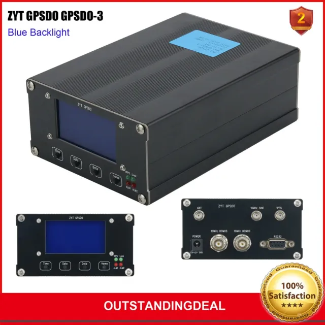 ZYT GPSDO GPSDO-3 GPS Disciplined Oscillator 10Mhz 1PPS Square Sine Wave os67