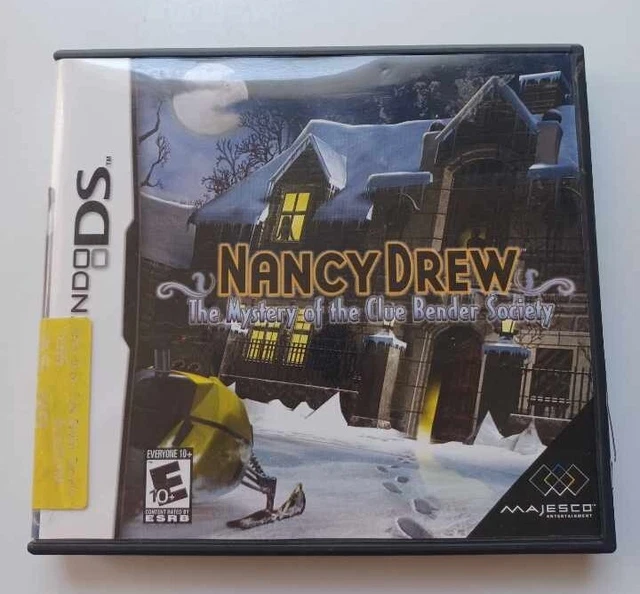 nancy-drew-mystery-of-the-clue-bender-society-nintendo-ds-game-2006-tested-6-99-picclick