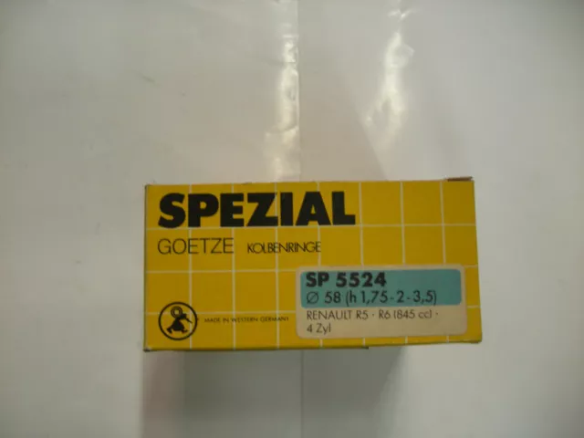 Serie Fasce Pistoni Renault 5-6 850  Sp5524 D.58