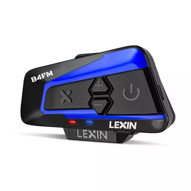 LEXIN B4 Motorrad Headset Bluetooth 5.0 Gegensprechanlage Musik teilen FM Radio