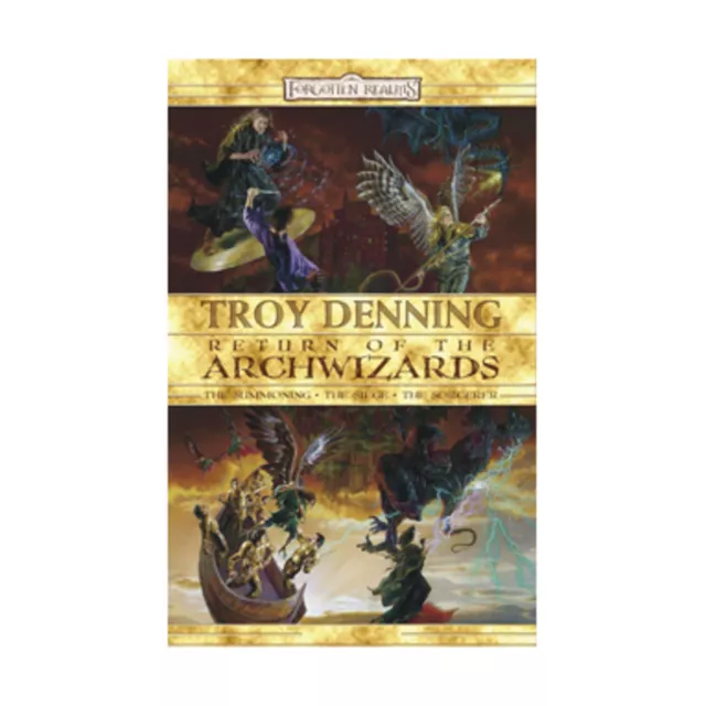 WOTC Forgotten Realms Novel Return of the Archwizards - Omnibus VG+