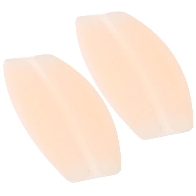 2 pz reggiseno senza spalline supporto reggiseno cuscinetti in silicone antistress