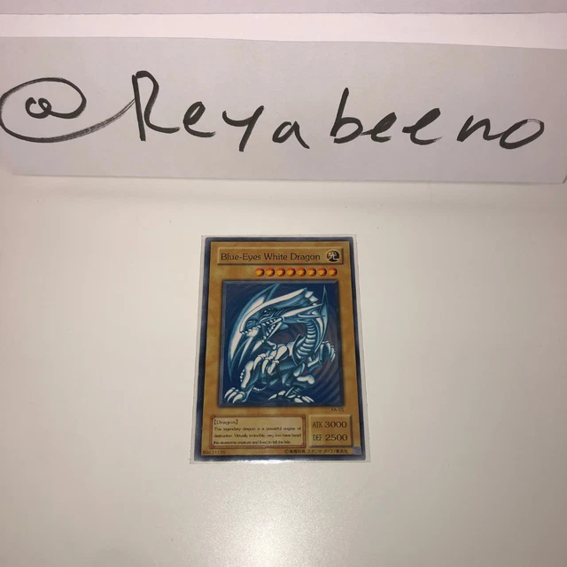 YUGIOH YUGIOH ENGLISH Japan Version BlueEyes White Dragon KA05