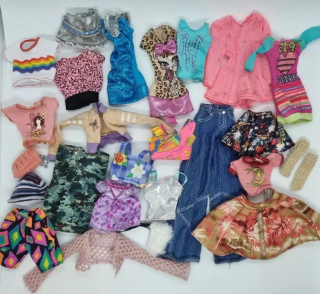 Vintage & Modern Barbie & Other Doll Clothing Bundle. Some Handmade Pieces