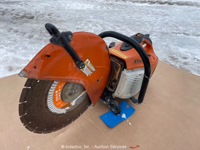 Stihl TS420 Cutquik Concrete Cutoff Chop Saw 14" Hand Held Gas Blade bidadoo