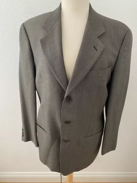 Mani by Giorgio Armani Blazer Mens 38S Wool Sport Coat Jacket