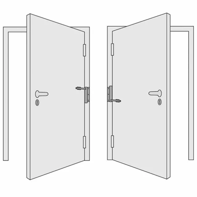 Abus Ferme-Portes „ TS40AL “Aluminium À 40 KG Printemps Porte Montage Argent 3