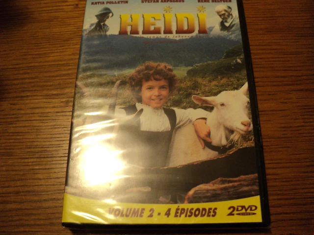 COFFRET 2 DVD NEUF "HEIDI - VOLUME 2" Katia POLLETIN / 4 episodes