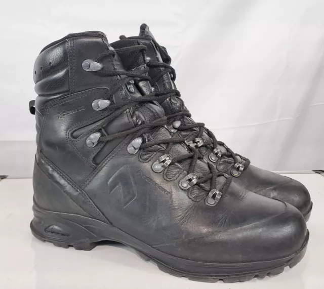 Genuine Surplus Haix Army Commander Black Gore-tex Lined Boots Leather Grade1