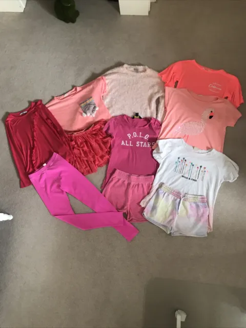 Girls bundle 8-10 years ralph Lauren joules next zara tshirts jumpers shorts Etc