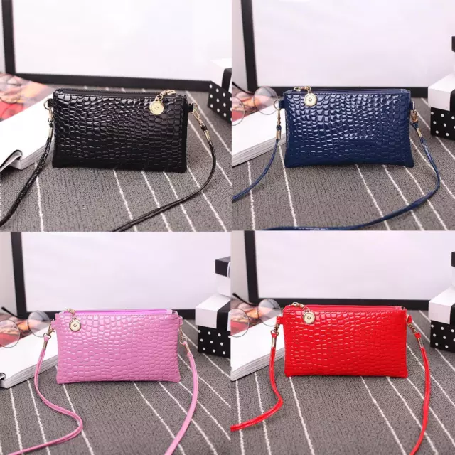 Fashion Women Crossbody Bag Zipper Mobile Phone Bag Small Purse Wallet