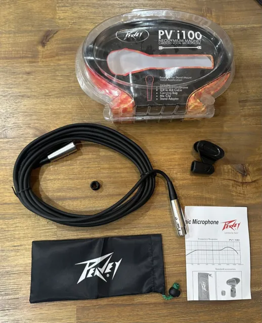 Peavey PV i100 XLR Dynamic Cardioid Cord *No Mic* Cord ONLY!  See Photos