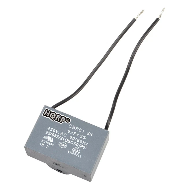 Condensateur de moteur de remplacement HQRP pour ventilateur de plafond...