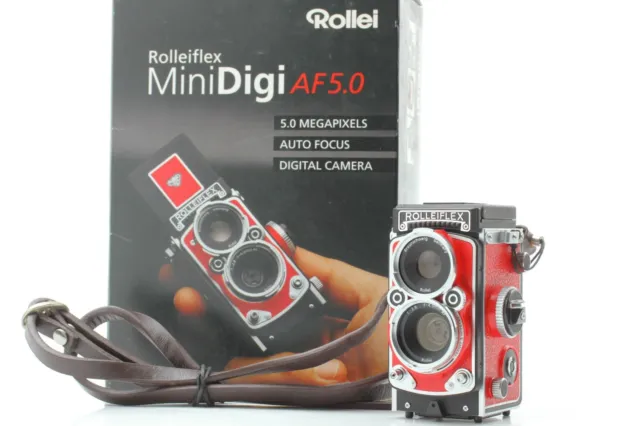 [N MINT in Box] Rollei Rolleiflex Mini Digi AF 5.0 Minidigi Digital Camera JAPAN