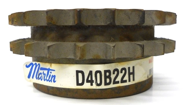 Pignon De Chaîne à Rouleaux Martin #40, 48 Dents, Alésage 3/4" - Neuf, Ancien Stock