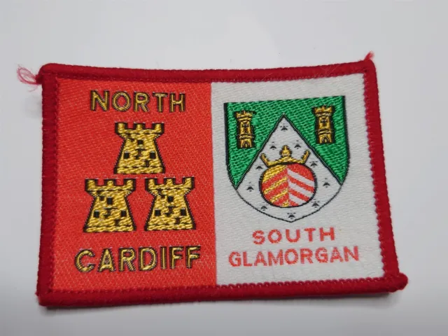 North Cardiff South Glamorgan Welsh Double District Scout Patch Scouting Badge