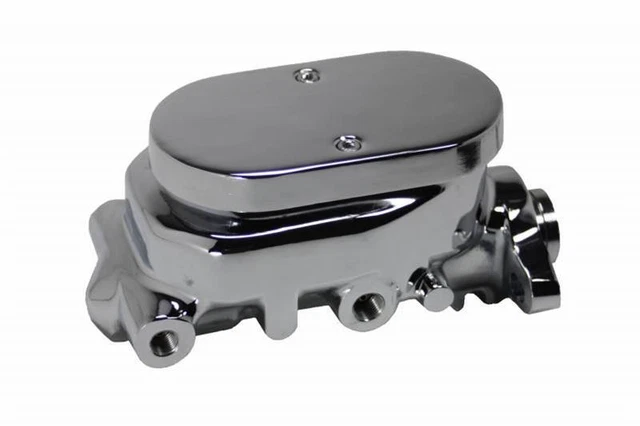 Leed Brakes MC006 Brake Master Cylinder 1.125" Bore Dual Bowl Design Alum