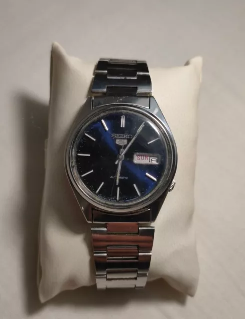 Orologio seiko 5 automatico Uomo Vintage Funzionante Day-date