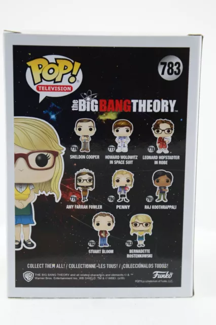 FUNKO POP! TELEVISION Big Bang Theory Bernadette Rostenkowski #783 ...