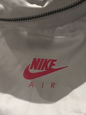 Nike Air Big Girl's Woven Jacket Leggero Full Zip Felpa con cappuccio logo DD8370 666 M 3