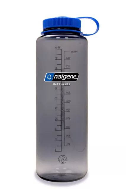 Nalgene Sustain 48 oz. Wide Mouth Silo Water Bottle - Seafoam