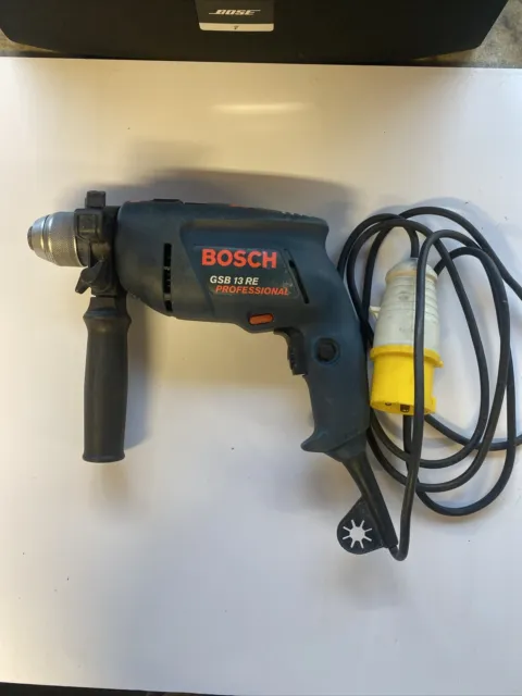 Bosch GSB13RE Corded 110v Drill Keyless Chuck