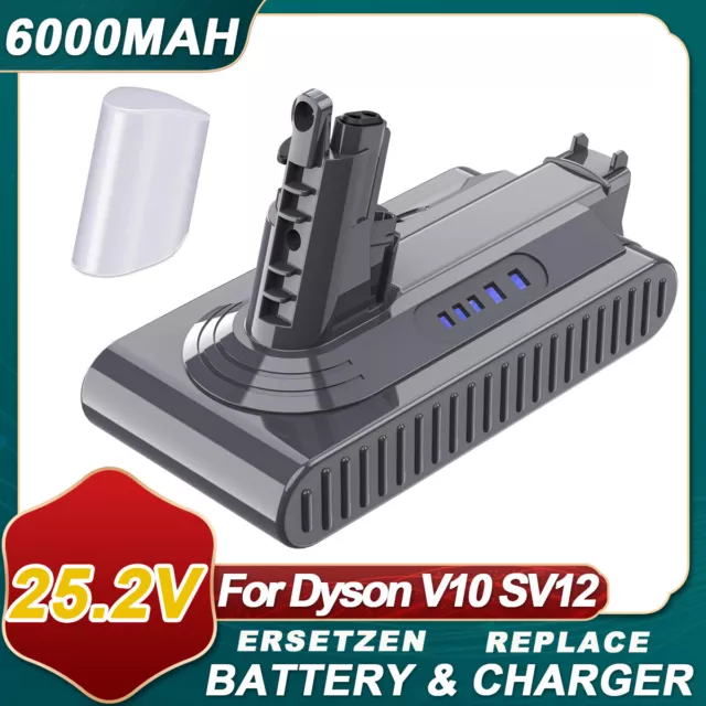  Upgraded 6000mAh 21.6V V8 Battery Replacement