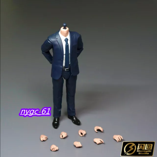 1/12 Scale Men's Casual Suit Clothes Model For 6 Male Action Figure Body  Toy
