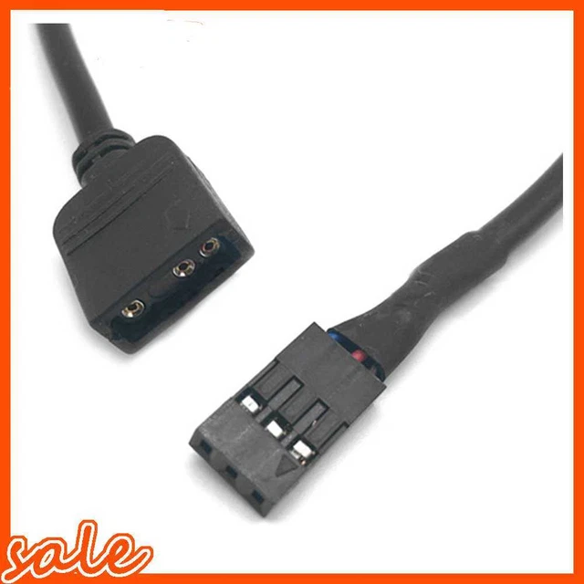 Motherboard SYNC Adapter Cable RGB 5V VDG to 3 Pin Conversion Line (50cm)