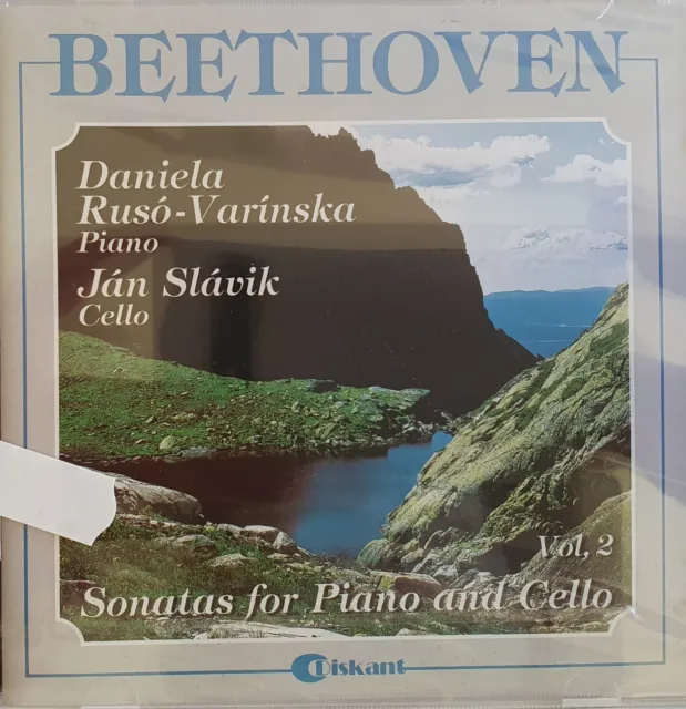 Ludwig van Beethoven, Sonatas for piano and cello vol.2. CD neuf