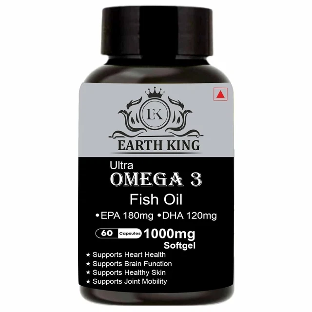OMEGA 3 FISH Oil Capsules Ultra Strength 1000mg EPA & DHA Highest