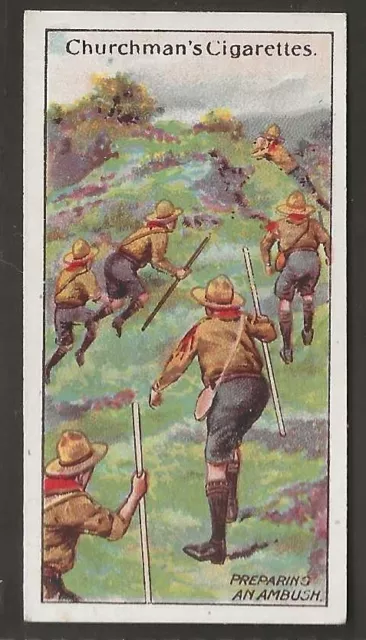 Churchman-Boy Scouts 1916 (3Rd Series Brown Back)-#31- Quality Card!!