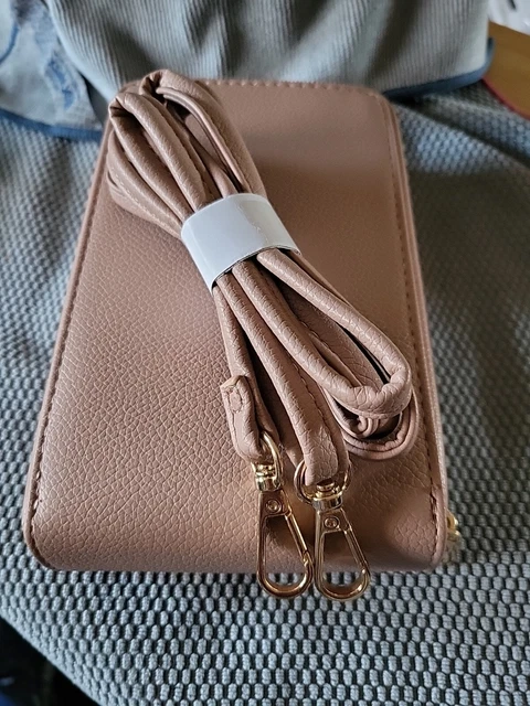 Travel Ready To Go Mini Crossbody Bag From AVON pink 7" X 4"  New 🎁 Gift able
