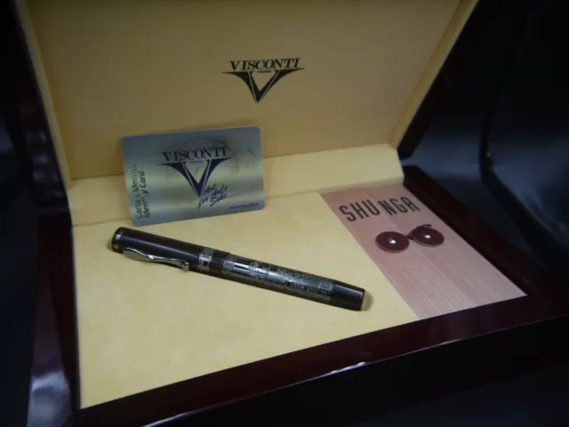 Visconti Shunga Erotic Art Pen Giacomo Casanova Limited Edition 0518/1069