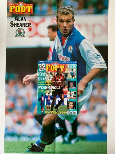 Football Planète Foot N° 32 1995 Michael Laudrup Gabriel Batistuta + 3 Posters