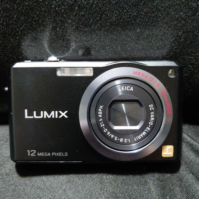 PANASONIC LUMIX DMC-FX100 silver 12.2MP Compact Digital