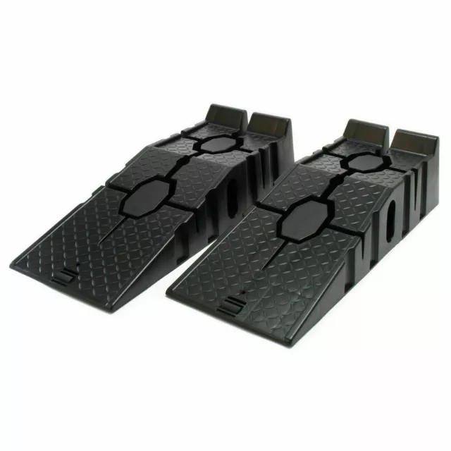 2x Rampe di carico Per auto In plastica Car ramps 2.5T coppia Detailing Wrapping