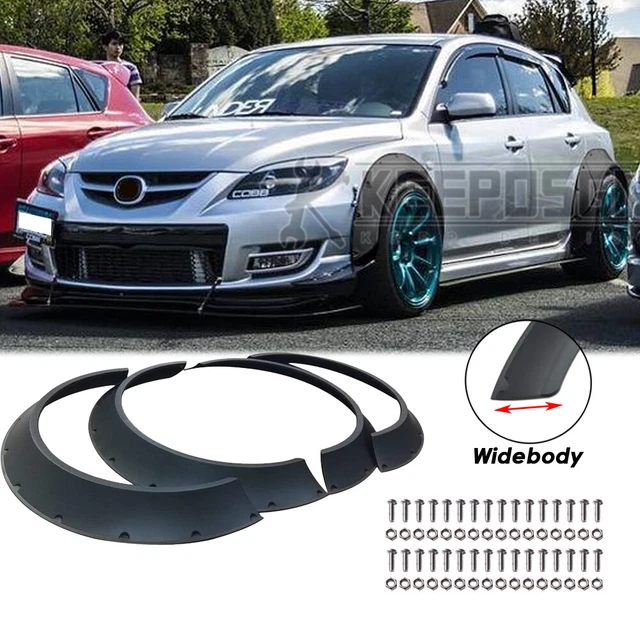 WHEEL FENDER FLARES Clinched Widebody Parts for Mazda Mazdaspeed 3 6 CX