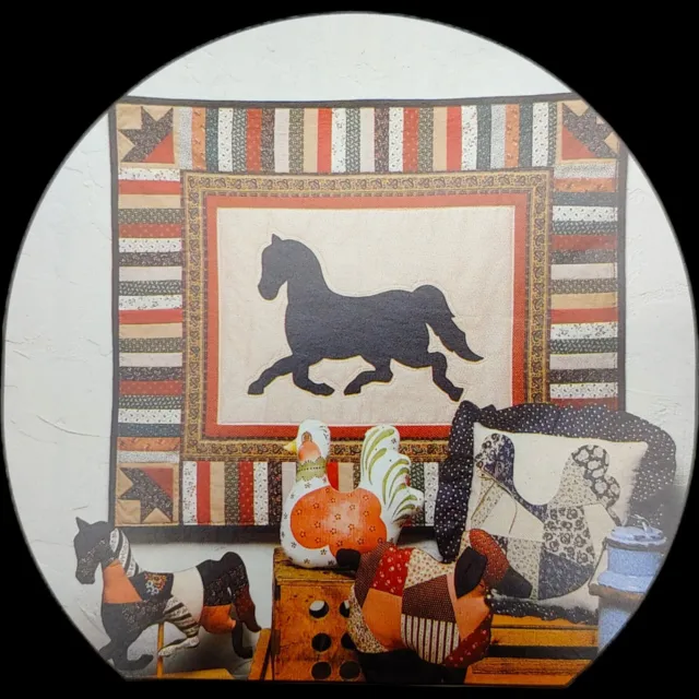 Patrón de edredón de animales populares Patchwork - animal de peluche, almohada, colgante de pared de colección
