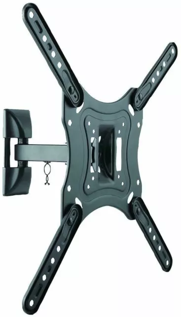 Tilt & Swivel TV Wall Mount Arm Bracket for 23" - 55" Inch LCD LED Full Motion