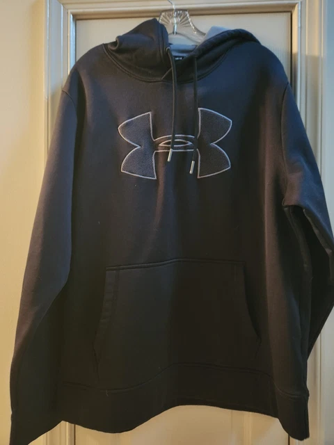 Under Armour Men’s Cold Gear Large Loose Fit Hooded Sweatshirt-Sz L-EUC