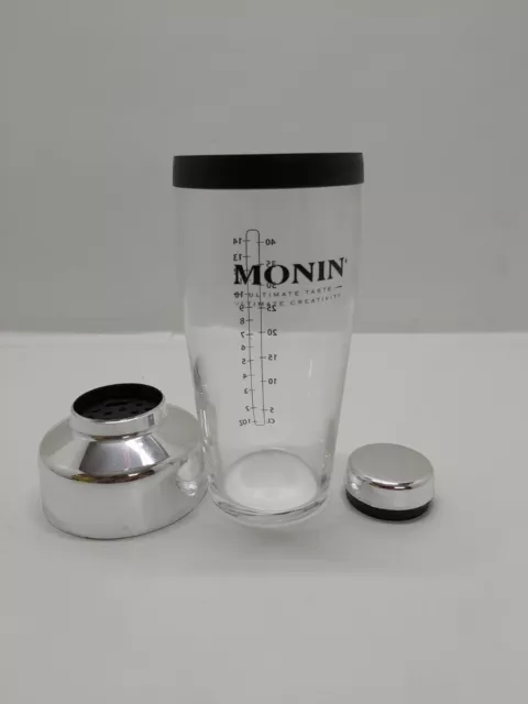 Monin Liqior Advertising Measuring Glass Cocktail Shaker