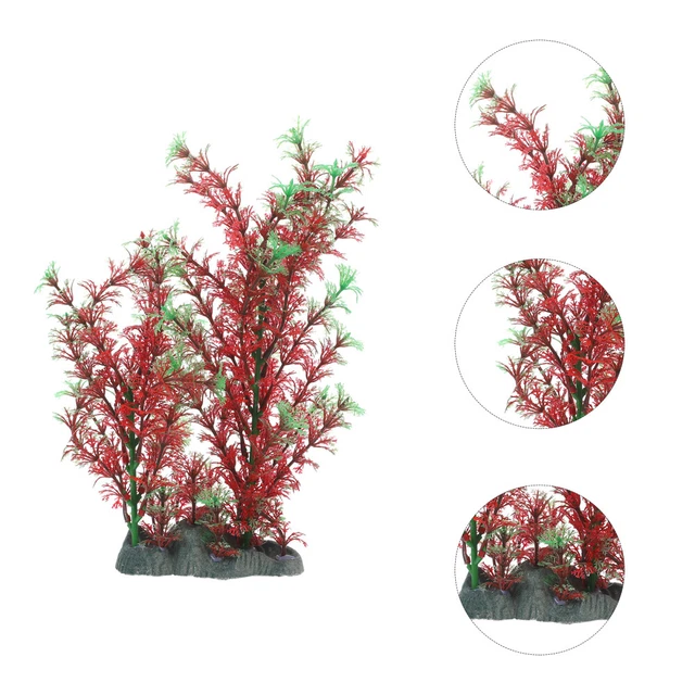 Tall Fish Tank Decorations Decorate Artificial Aquarium Fish Tank Plants