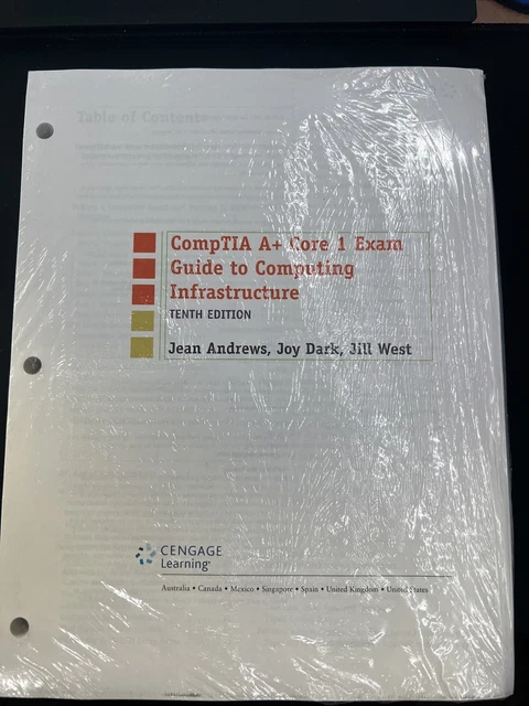 COMPTIA A+ CORE 1 Exam: Guide to Computing Infrastructure by Jean ...