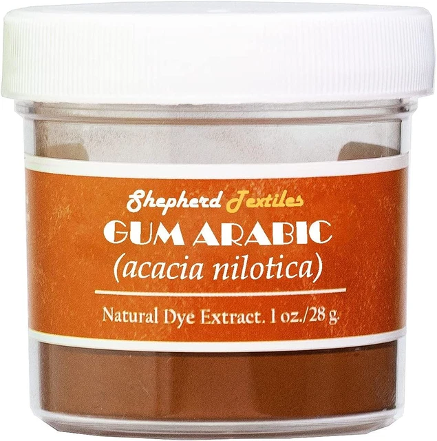 Tinte natural extracto arábigo goma de pastor textiles, 1 oz. Sandy